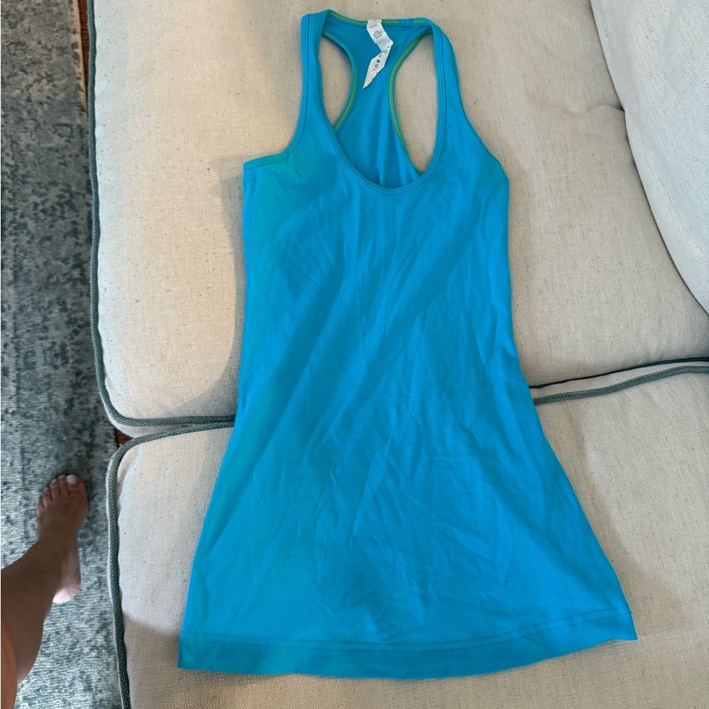 Lululemon Athletica Bright Blue Racerback Tank